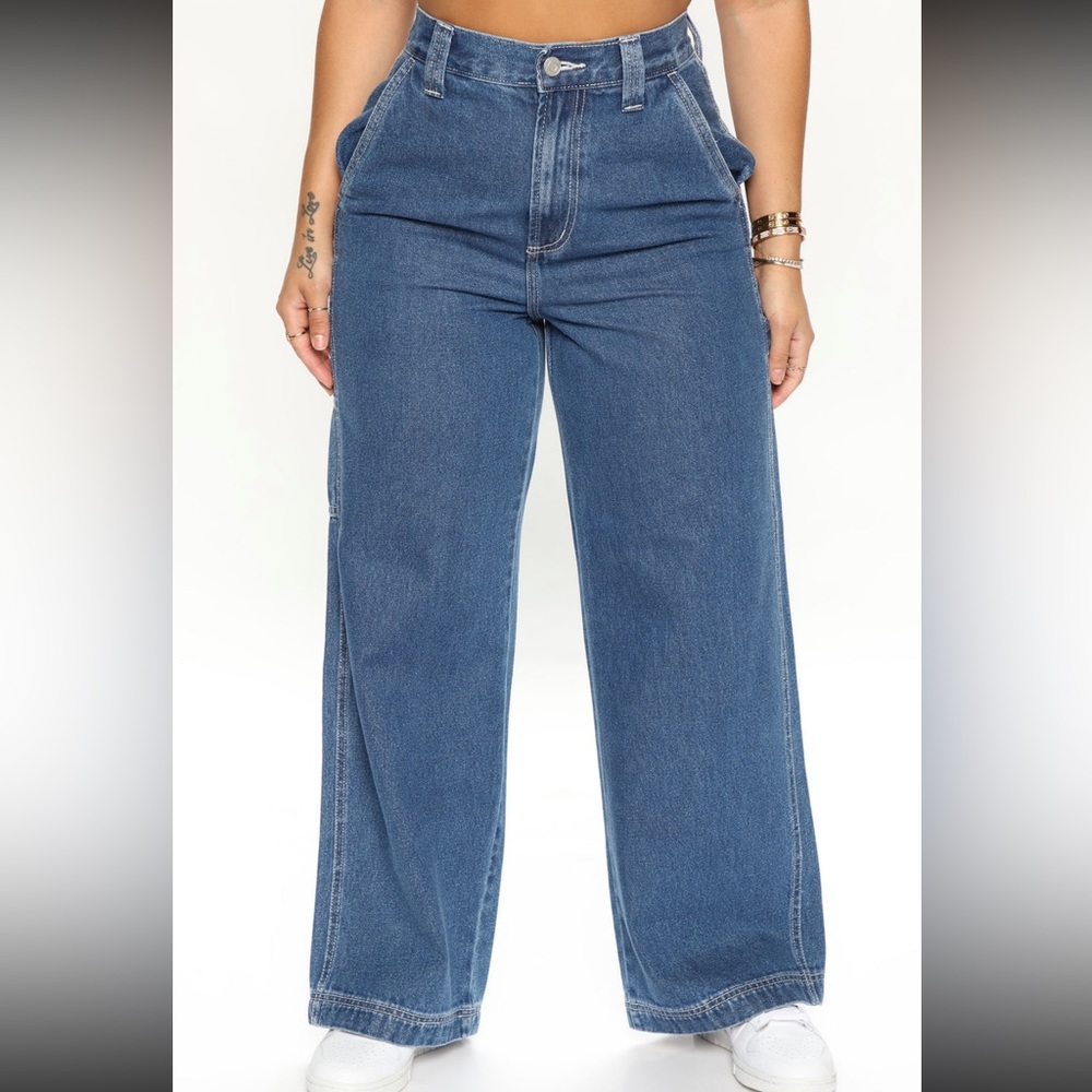 High rise jeans